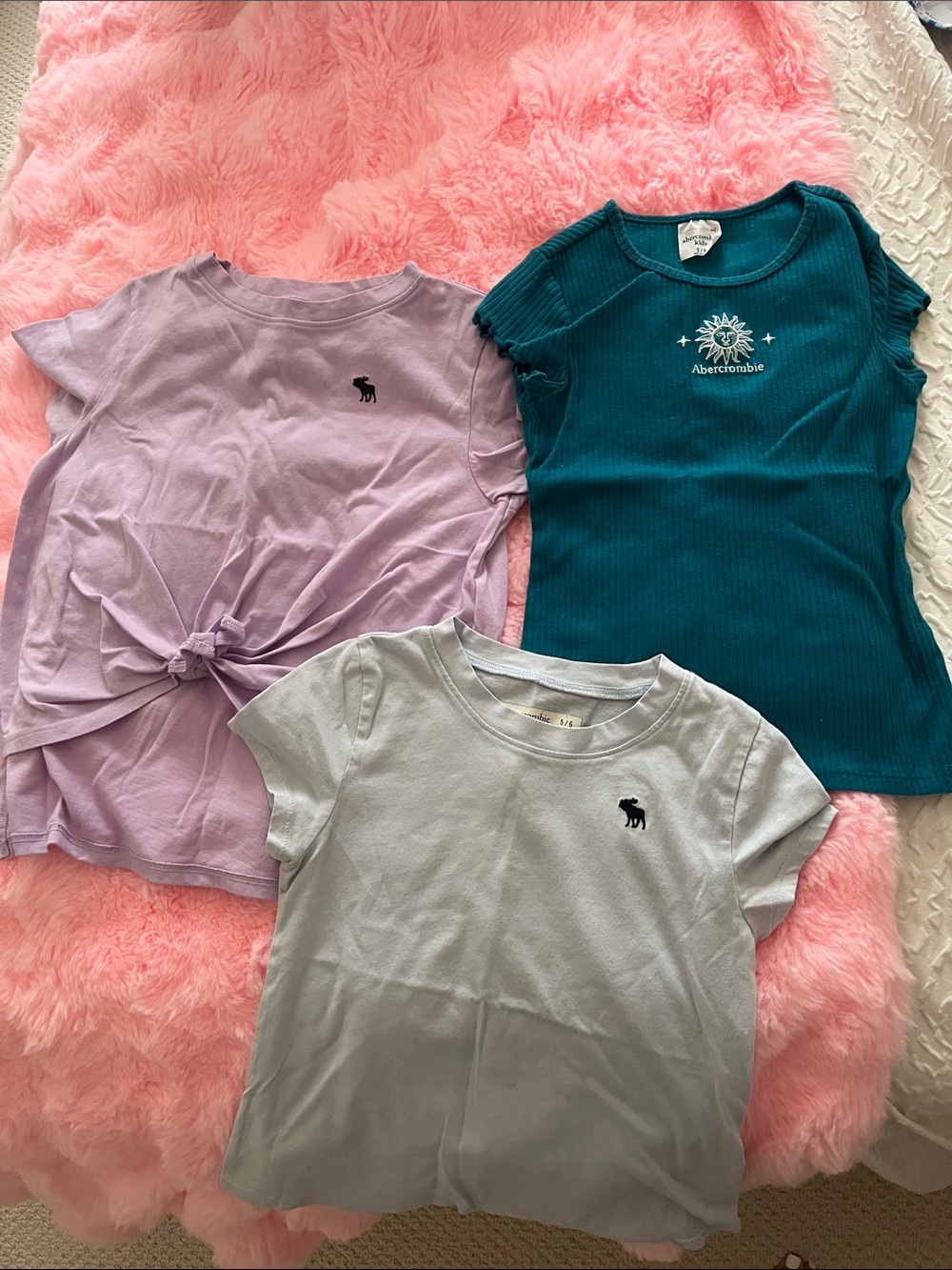 Abercrombie & Fitch girls 5/6 tops